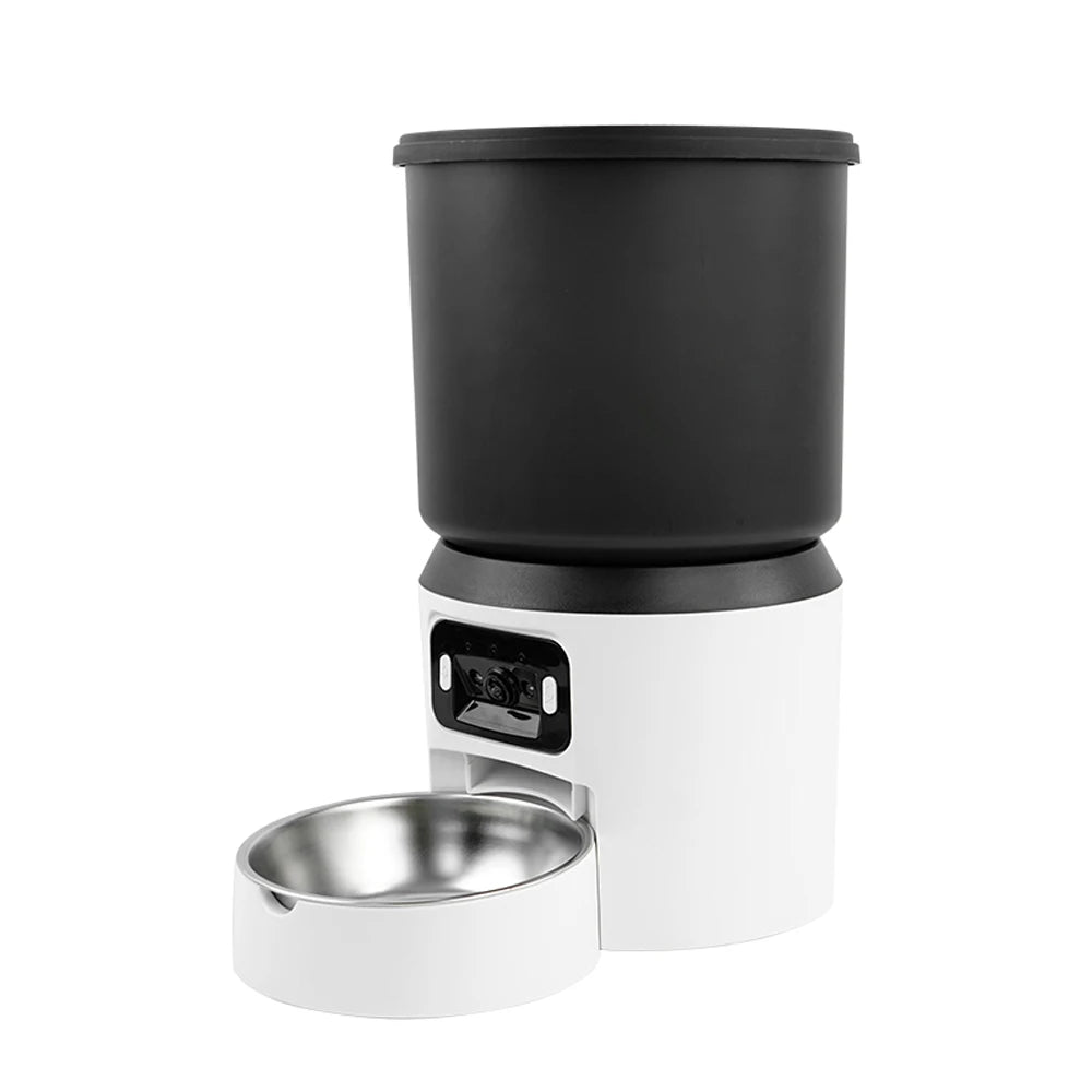 cat feeder with high-definition camera