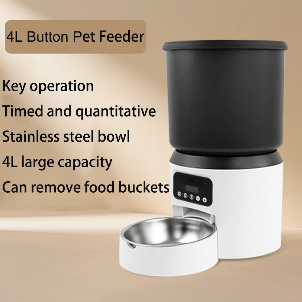 cat feeder with high-definition camera