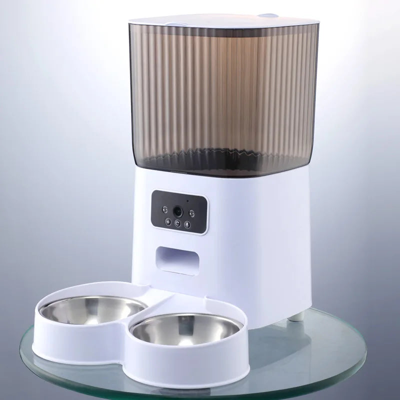 Double Bowls Smart Automatic Cat Feeder