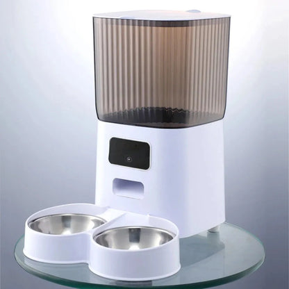 Double Bowls Smart Automatic Cat Feeder